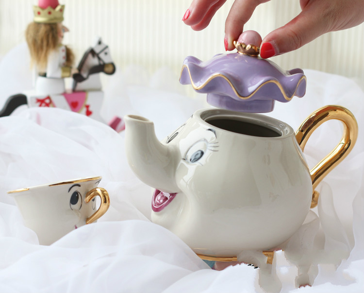 Teapot Set Beauty and the Beast