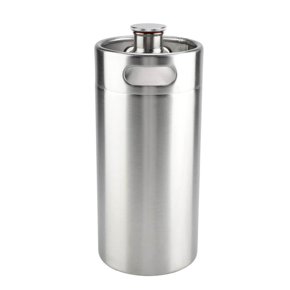 Beer Keg 2L Stainless Steel Container