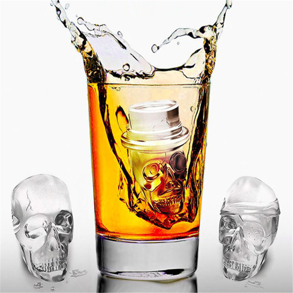 Silicone Ice Molds 3D Giant Skulls