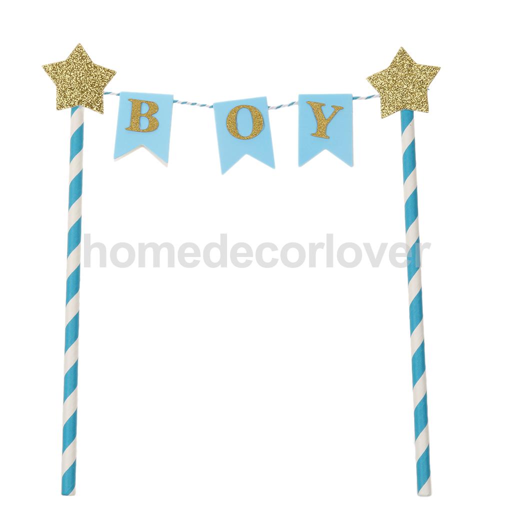 Universal Cake Topper-Banner Flag