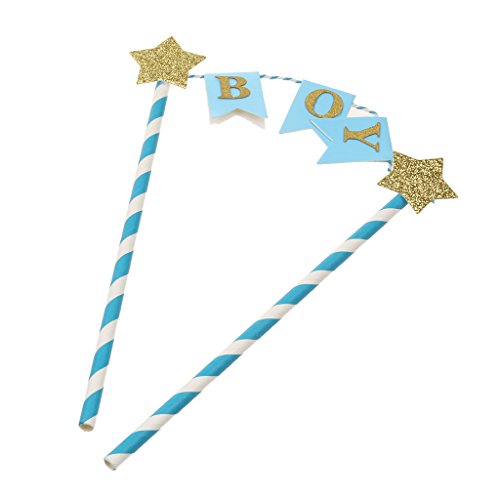 Universal Cake Topper-Banner Flag