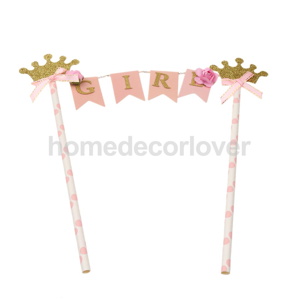 Universal Cake Topper-Banner Flag