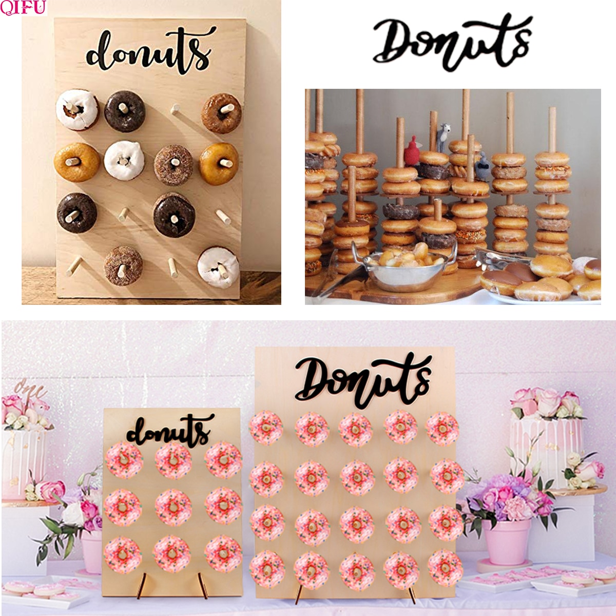 Donut Wall Stand Decoration