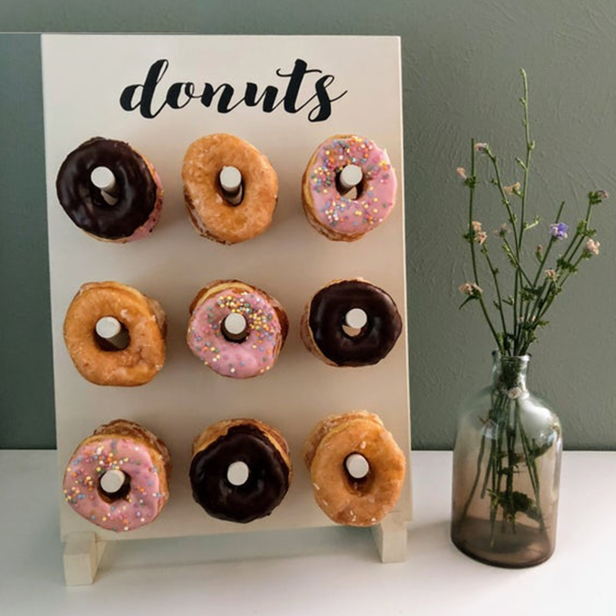 Donut Wall Stand Decoration