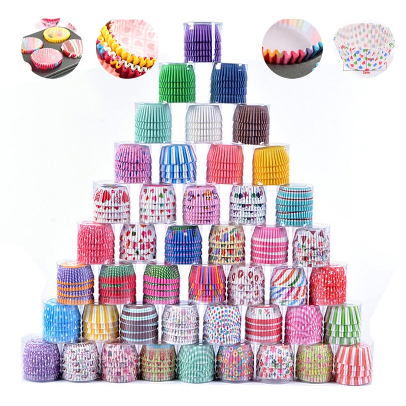 Cupcake Cases 100pcs Muffin Liner