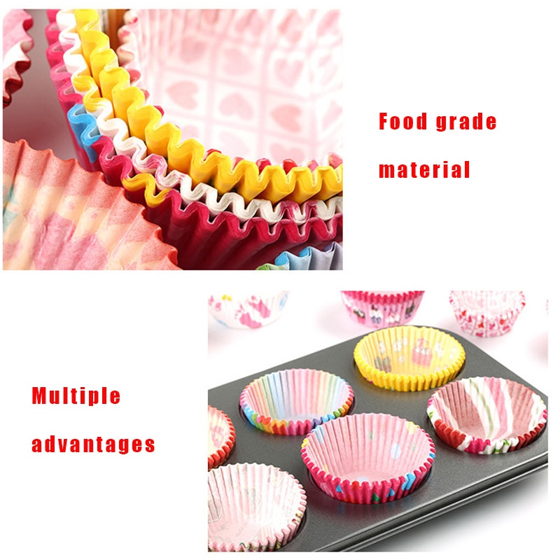 Cupcake Cases 100pcs Muffin Liner