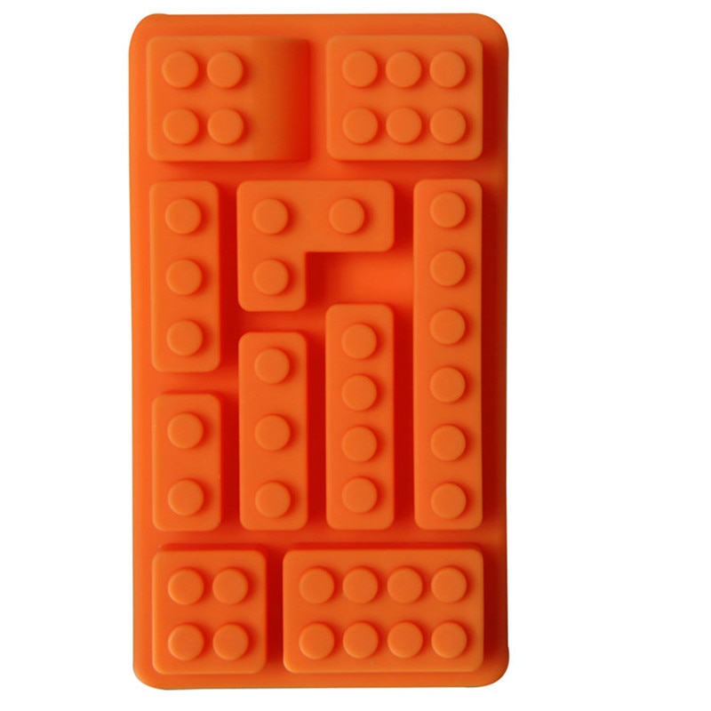 Lego Mold Silicone Ice Cube Tray