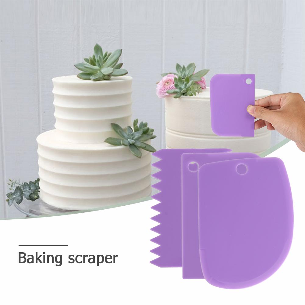 Cake Scraper Tools Baking Essentials (3pcs)