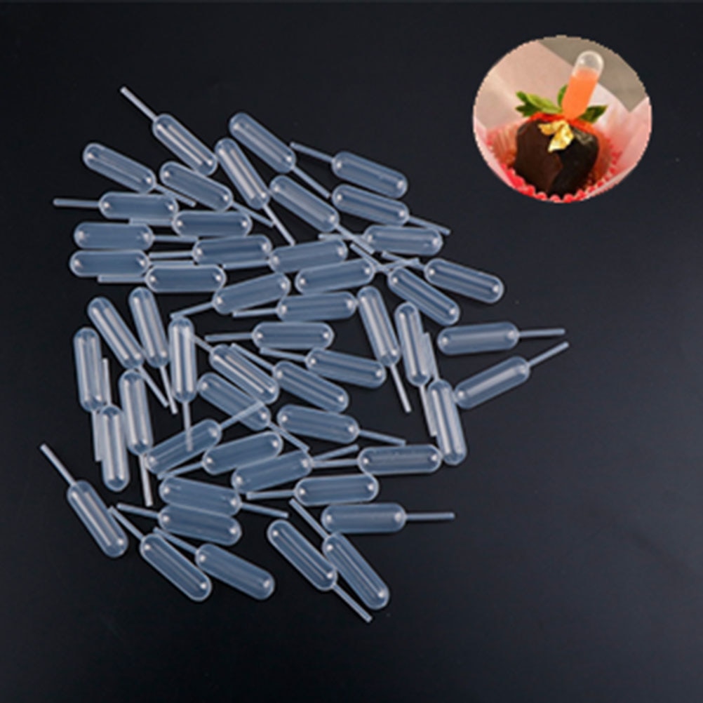 100pcs 4ml 100 plastic extrusion transfer pipette dropper disposable pipette