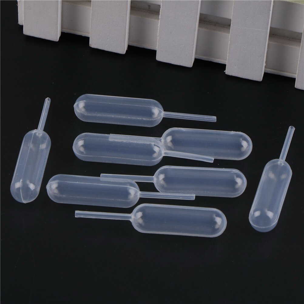 100pcs 4ml 100 plastic extrusion transfer pipette dropper disposable pipette