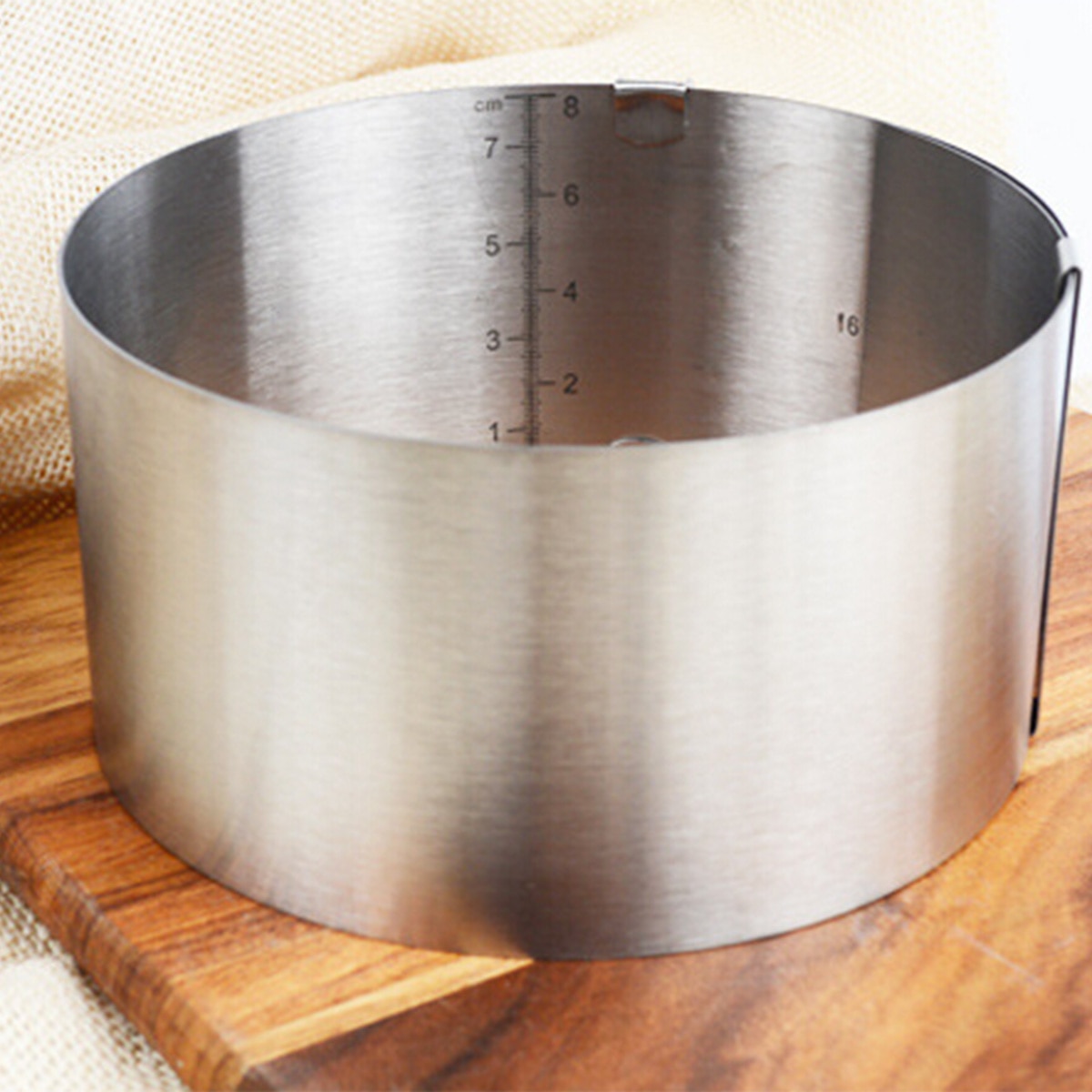 Stainless Steel Adjustable Baking Mold