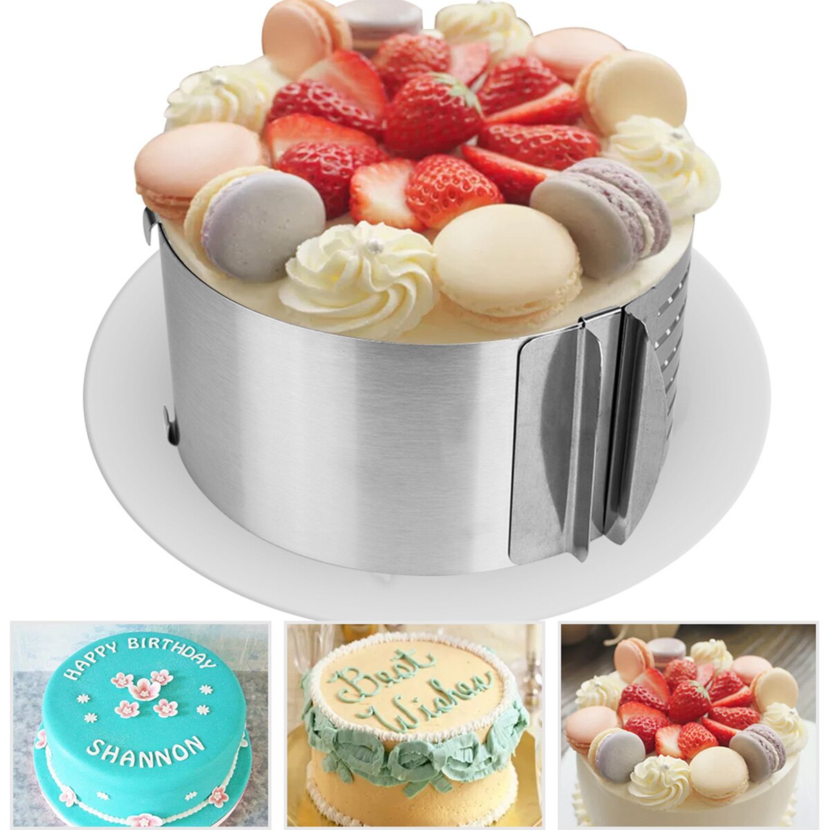 Stainless Steel Adjustable Baking Mold