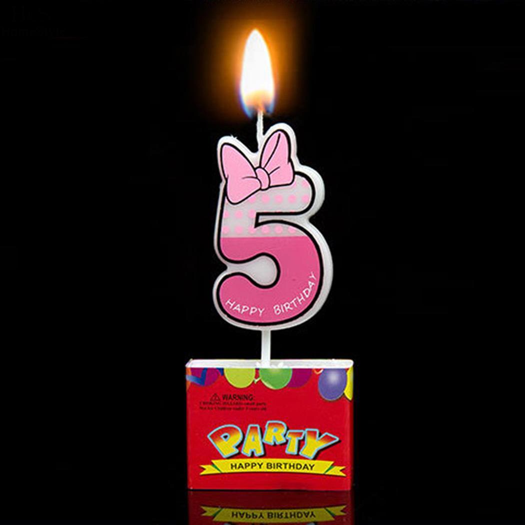 Birthday Candles Number 0-9