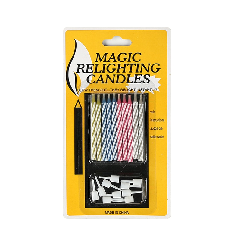 Props Candle Birthday Party Invincible Candle Props Relighting Candles Christmas Party Trick Funny Candle Home Decor