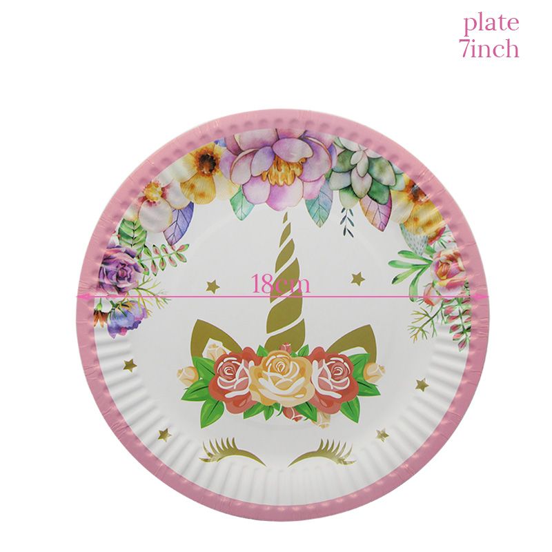 Party Supplies Unicorn Theme Set