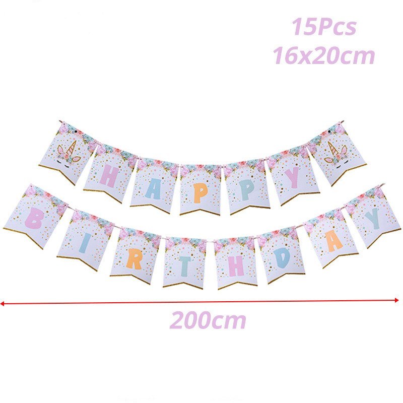 Party Supplies Unicorn Theme Set