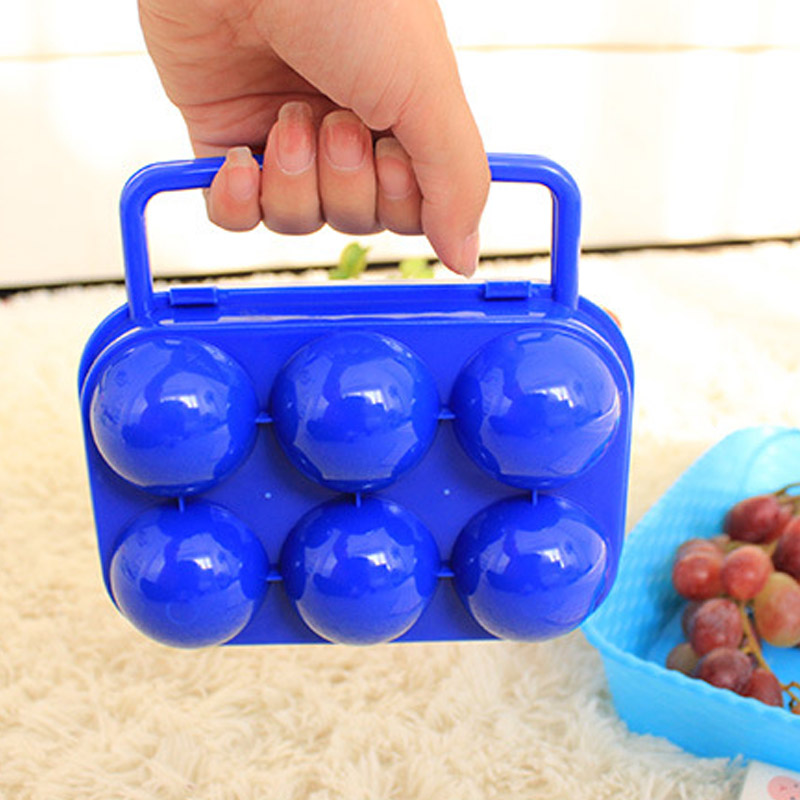 Portable Egg Storage Box (2/4/6/12 Grids)