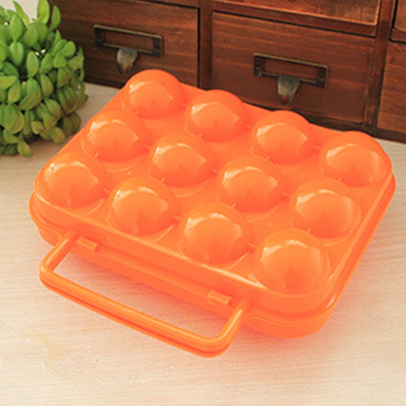 Portable Egg Storage Box (2/4/6/12 Grids)