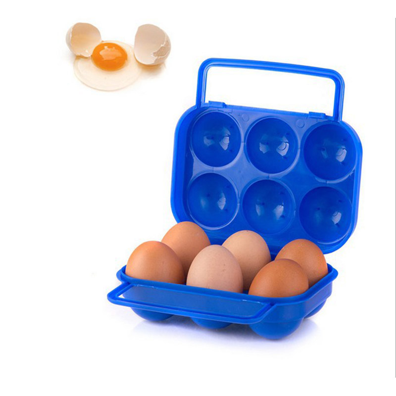 Portable Egg Storage Box (2/4/6/12 Grids)