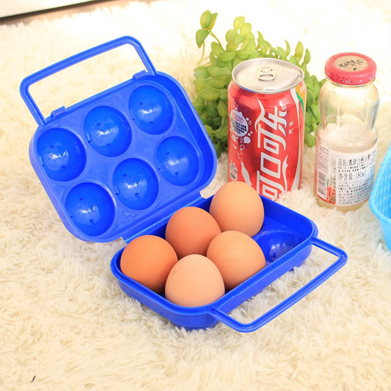 Portable Egg Storage Box (2/4/6/12 Grids)