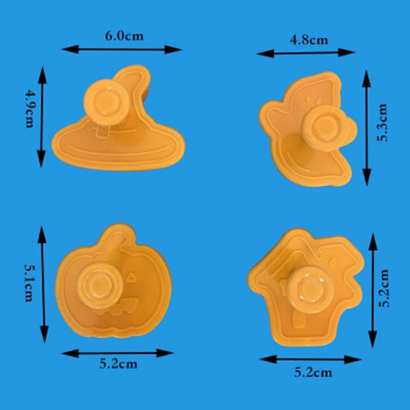 Christmas Cookie Cutter Baking 4Pcs Set