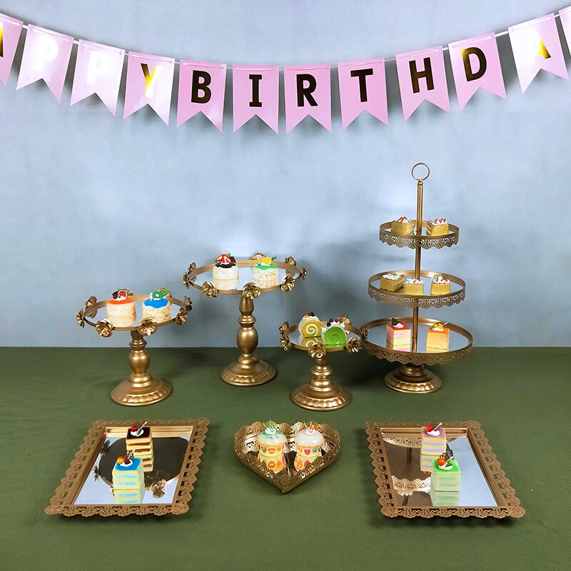 Wedding Cake Stand 7PC Set