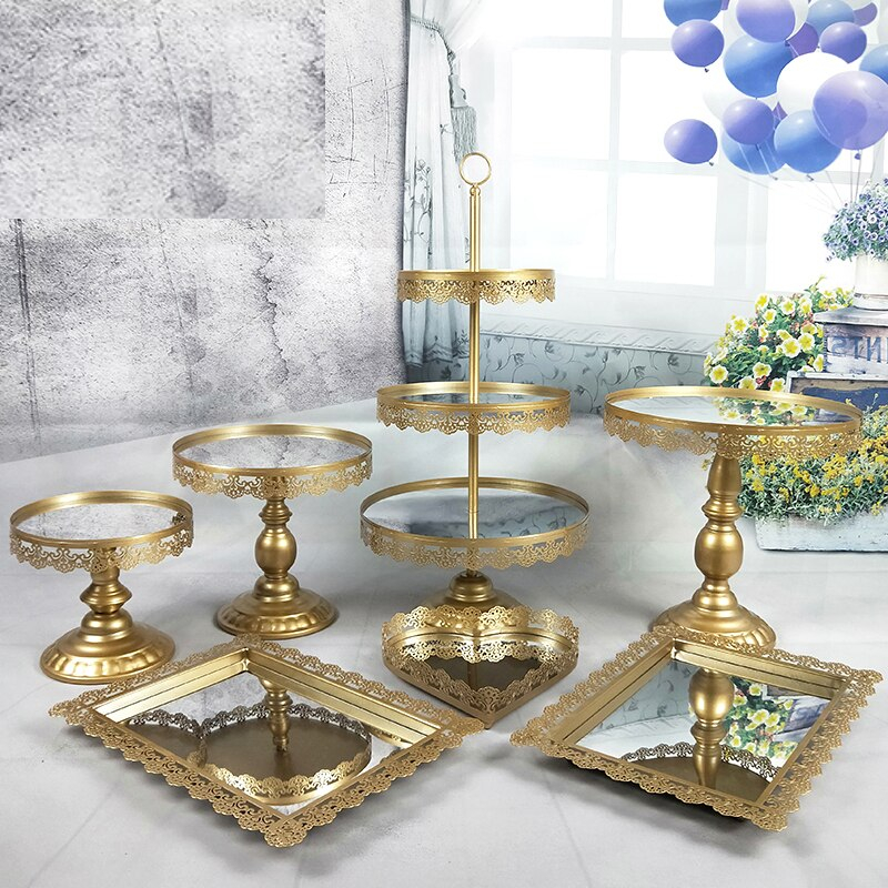 Wedding Cake Stand 7PC Set