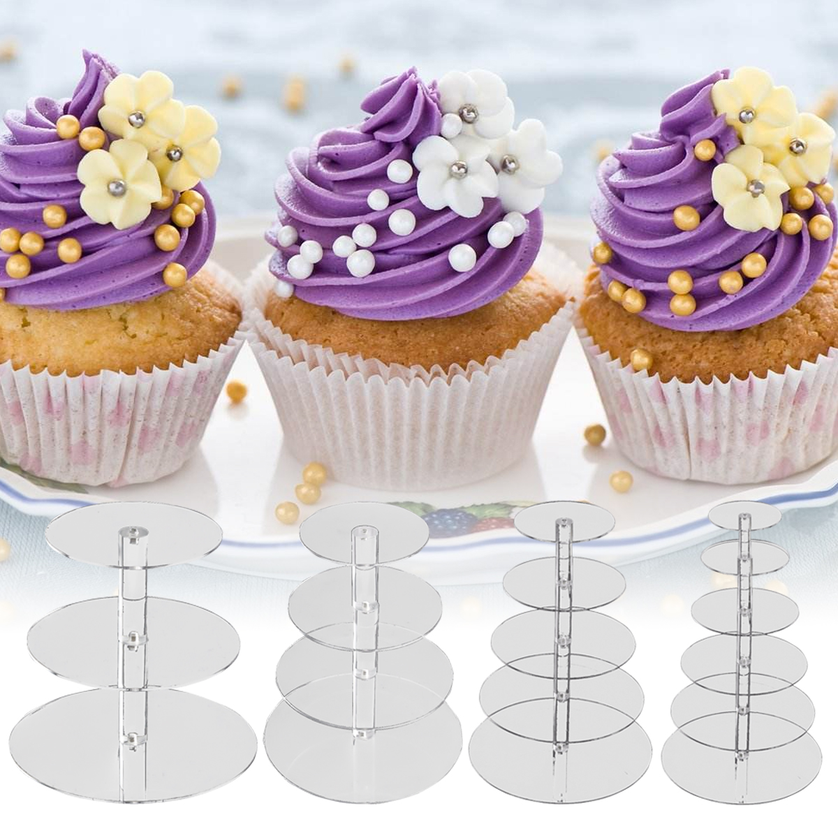 Tiered Cake Stand Cupcake Holder