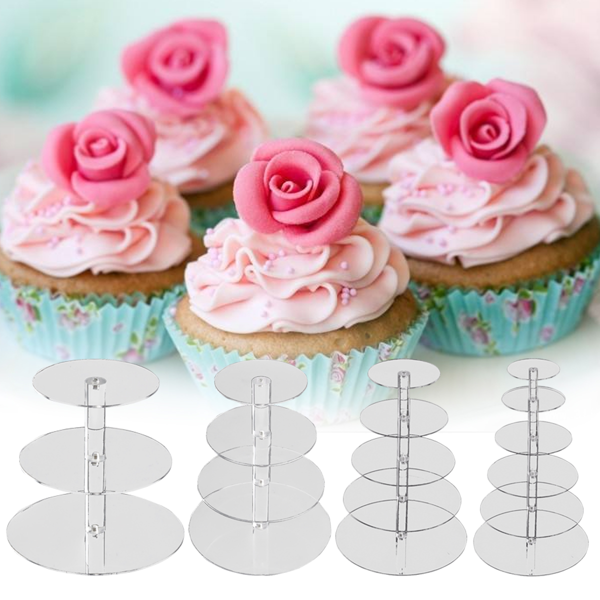 Tiered Cake Stand Cupcake Holder