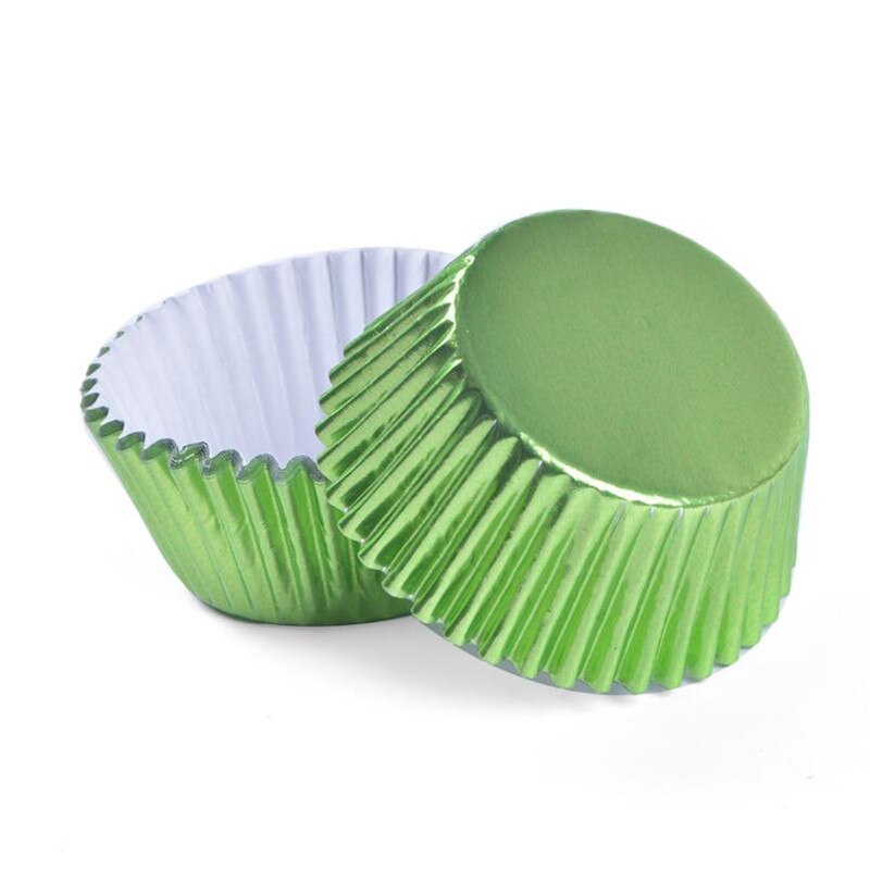 Foil Cupcake Liners Pack (100 Pcs)