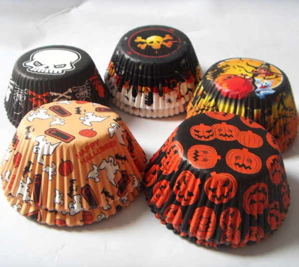 Cupcake Liners Halloween Designs (50Pcs)