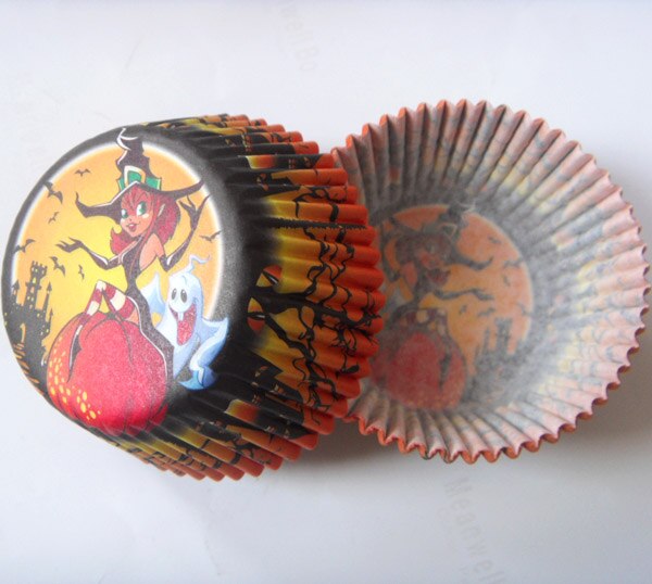 Cupcake Liners Halloween Designs (50Pcs)