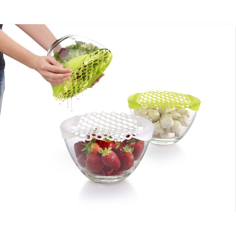 Multi-Purpose Silicone Thawing Strainer Net