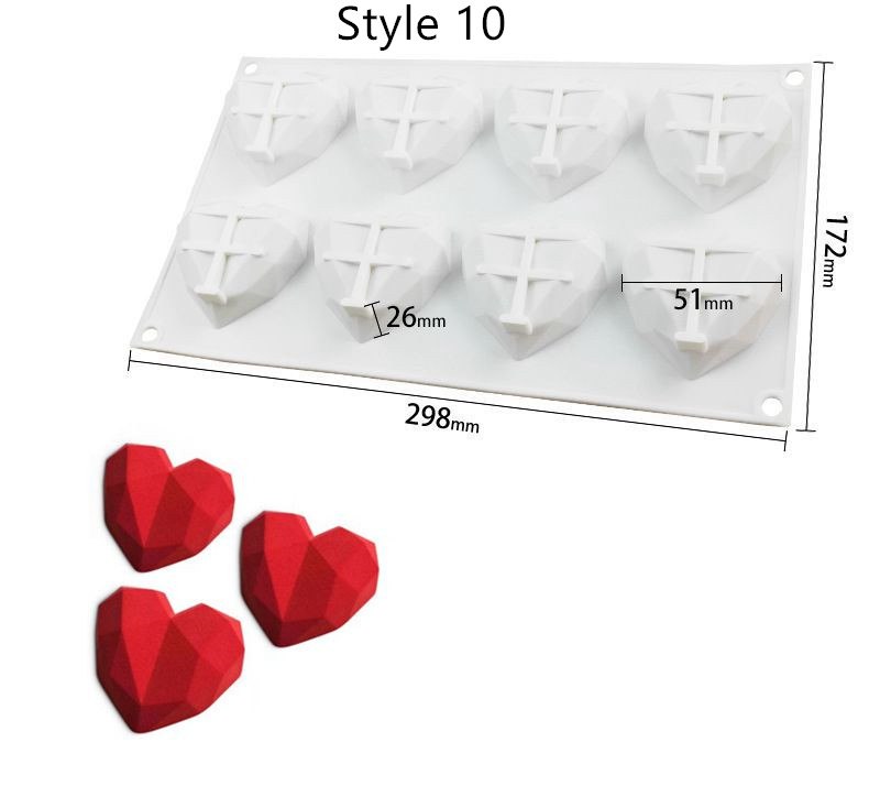 Silicone Moulds 3D Cake Shapers