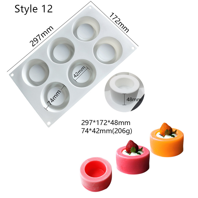 Silicone Moulds 3D Cake Shapers