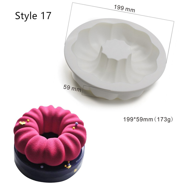 Silicone Moulds 3D Cake Shapers