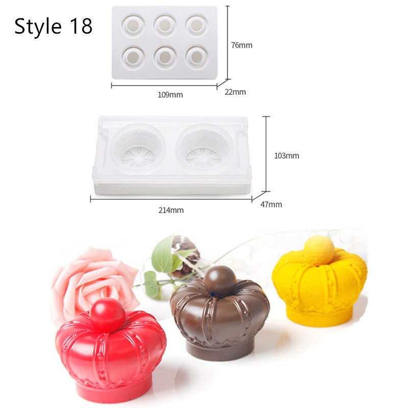 Silicone Moulds 3D Cake Shapers