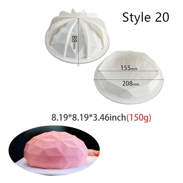 Silicone Moulds 3D Cake Shapers