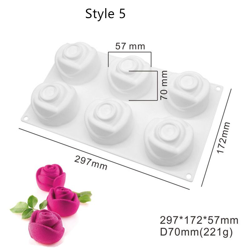 Silicone Moulds 3D Cake Shapers