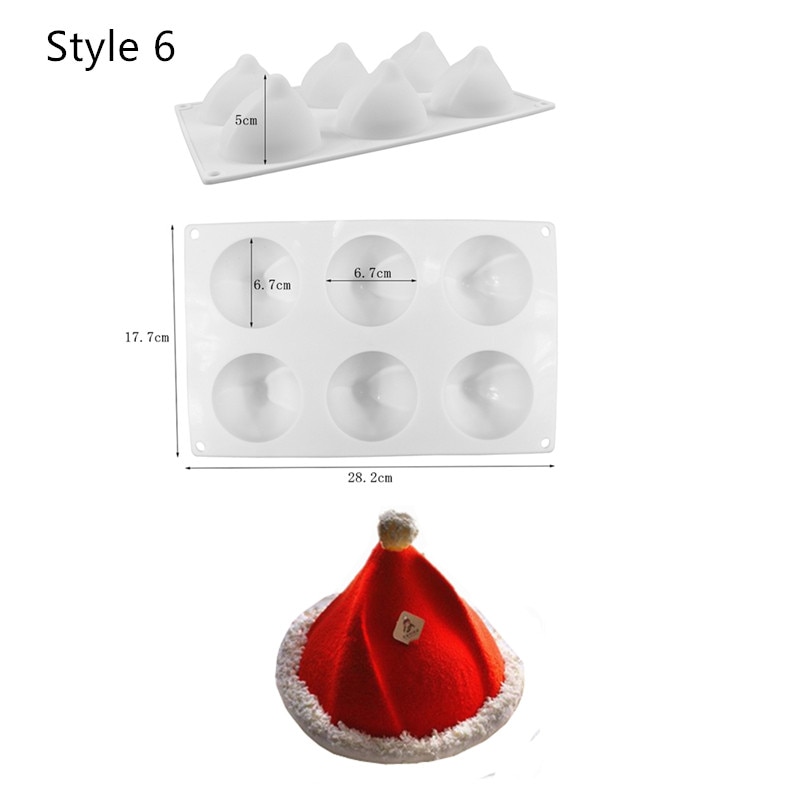 Silicone Moulds 3D Cake Shapers