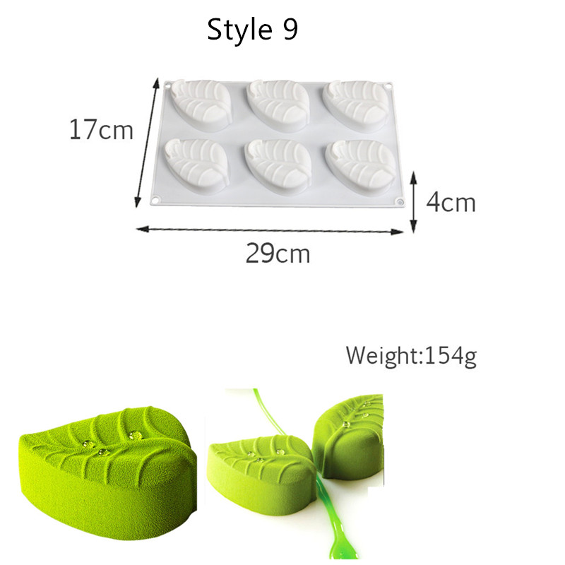 Silicone Moulds 3D Cake Shapers