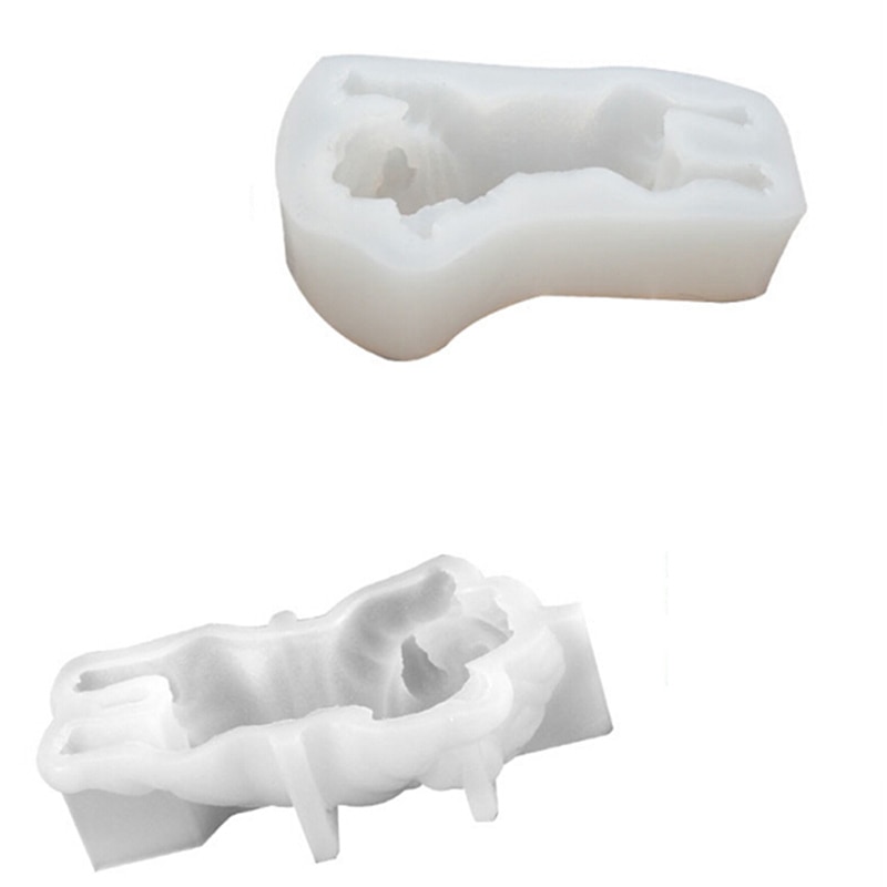 Cute Dog Shape Silicone Mold Ice Cream/Mousse/Cake 3D Shar Pei Mould 1pc Fondant Tools Kitchen and Baking Accessories