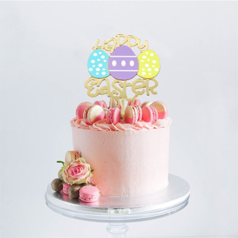 Acrylic Easter Cake Topper