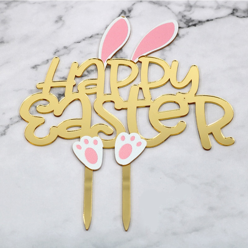 Acrylic Easter Cake Topper