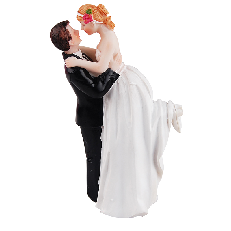 Wedding Cake Toppers-Bride & Groom Figurine