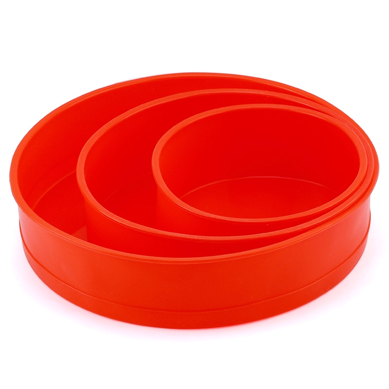 Round Silicone Cake Mold 4 6 8 10 Inch Silicone Mould Baking Forms Silicone Baking Pan For Pastry Cake