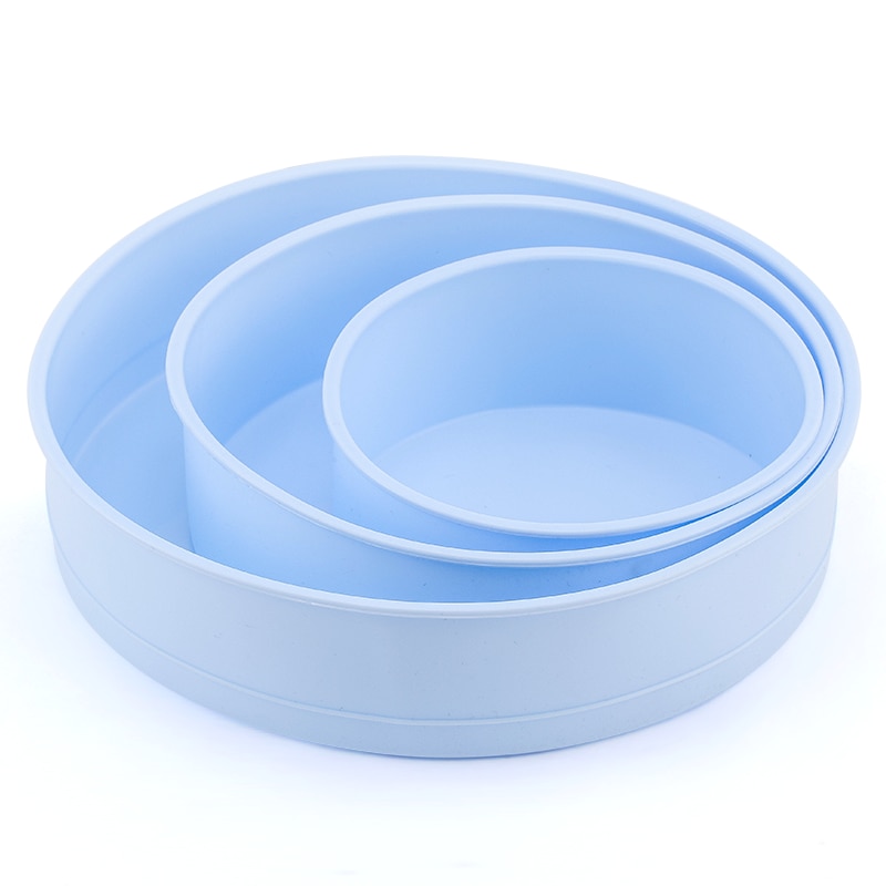 Round Silicone Cake Mold 4 6 8 10 Inch Silicone Mould Baking Forms Silicone Baking Pan For Pastry Cake