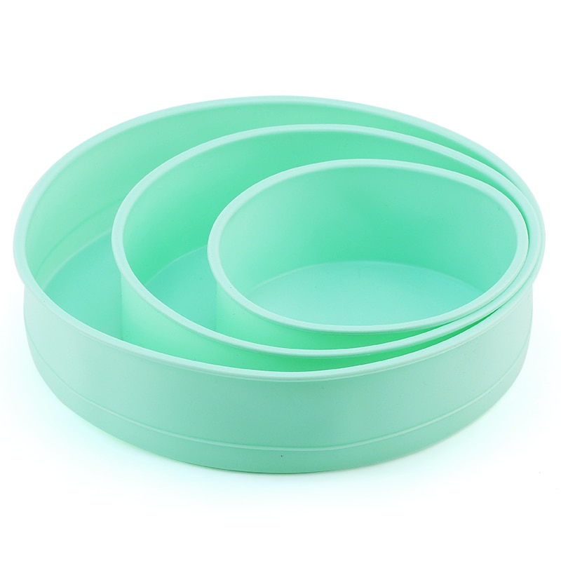 Round Silicone Cake Mold 4 6 8 10 Inch Silicone Mould Baking Forms Silicone Baking Pan For Pastry Cake