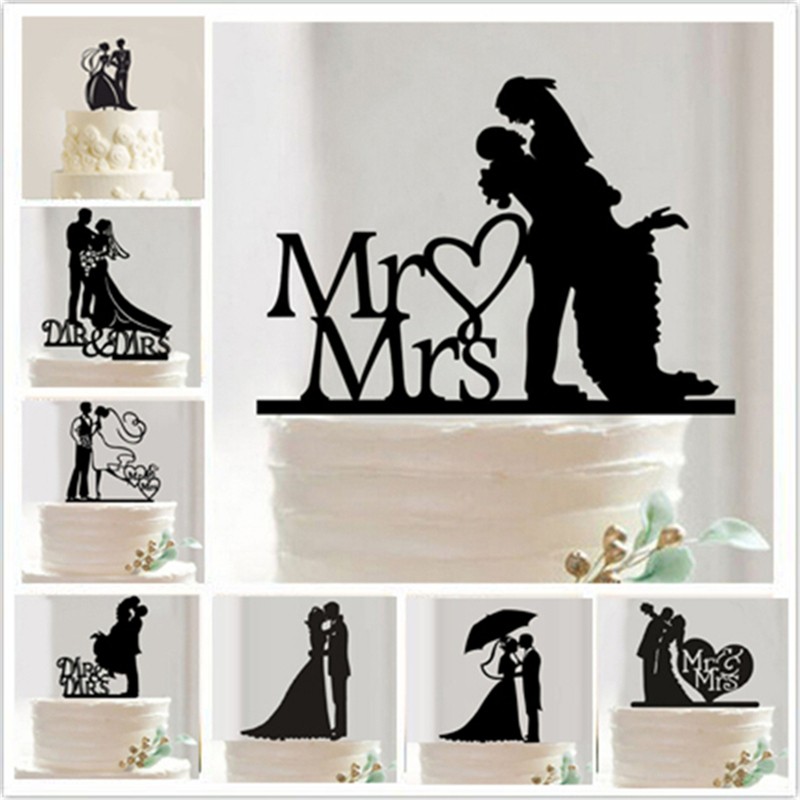 Acrylic Wedding Cake Topper