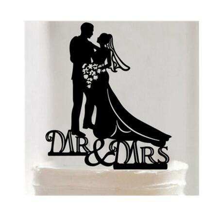 Acrylic Wedding Cake Topper